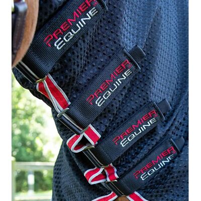 Premier Equine Pferdedecke - Langlebiges Waffelgewebe, Doppelverschluss Premier Equine Pferdedecke - Langlebiges Waffelgewebe, Doppelverschluss