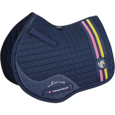 Premier Equine MPJ GP / Jump Glitter Sattelpad - Blau Premier Equine MPJ GP / Jump Glitter Sattelpad - Blau