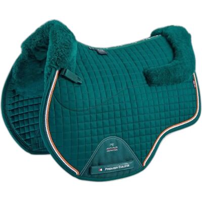 PREMIER EQUINE Merino-Wollenschabracke - Europäisches Quadrat PREMIER EQUINE Merino-Wollenschabracke - Europäisches Quadrat