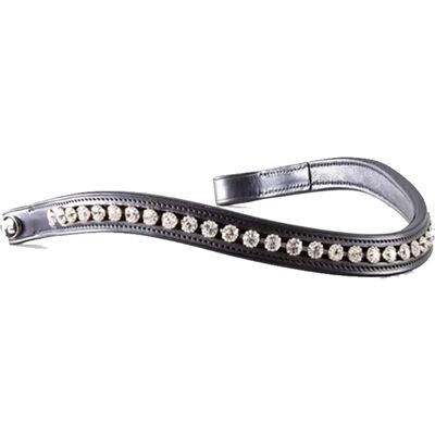 Premier Equine Bellissima Rhinestone Pferdehalfter - Schwarz - Voll Premier Equine Bellissima Rhinestone Pferdehalfter - Schwarz - Voll