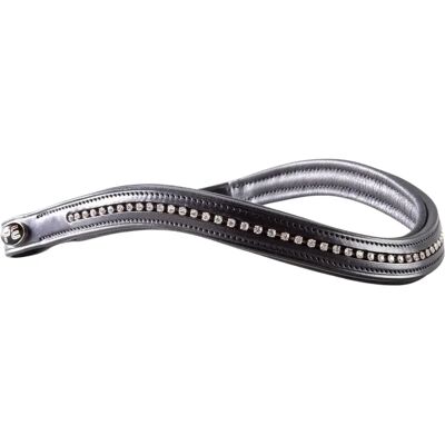 Premier Equine Elaborare Diamant Pannband - Schwarzt Premier Equine Elaborare Diamant Pannband - Schwarzt