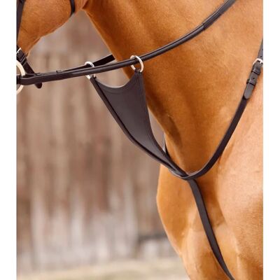 PREMIER EQUINE Rosello Leder Martingal - Pferdetraining PREMIER EQUINE Rosello Leder Martingal - Pferdetraining