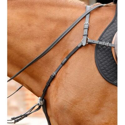PREMIER EQUINE Pferdebrustschutz - Verstellbares italienisches Leder PREMIER EQUINE Pferdebrustschutz - Verstellbares italienisches Leder