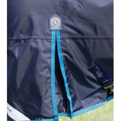 PREMIER EQUINE Turnout Rug - Marinblå - 168cm - Schwer - Wasserdicht PREMIER EQUINE Turnout Rug - Marinblå - 168cm - Schwer - Wasserdicht