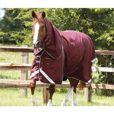 Premier Equine Buster Zero - Wasserdichter Pferdedecke mit Halsabdeckung Premier Equine Buster Zero - Wasserdichter Pferdedecke mit Halsabdeckung