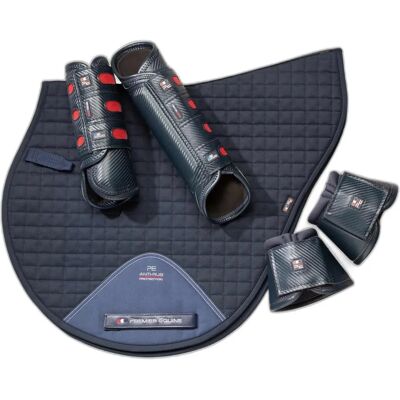 Premier Equine Carbon Wrap Over Reach Pferdegamaschen - Schutzausrüstung Premier Equine Carbon Wrap Over Reach Pferdegamaschen - Schutzausrüstung