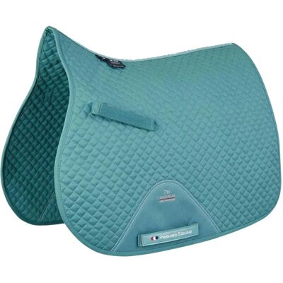 Coussin de Selle en Coton PREMIER EQUINE Pony - Haut au Garrot, Absorbant - Publicité Coussin de Selle en Coton PREMIER EQUINE Pony - Haut au Garrot, Absorbant - Publicité
