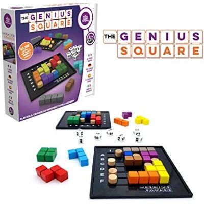 Le Carré Génial Jeu Éducatif - Puzzle STEM pour 6+ ans - Publicité Le Carré Génial Jeu Éducatif - Puzzle STEM pour 6+ ans - Publicité