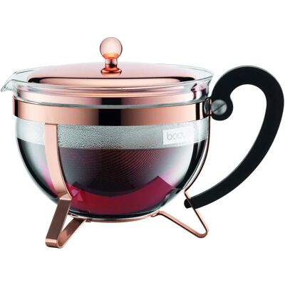 Bodum Chambord Copper Tea Pot - 1.3L Bodum Chambord Copper Tea Pot - 1.3L