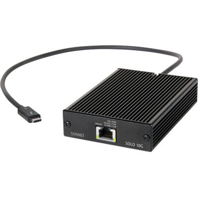 Sonnet Solo10G Thunderbolt 3 Nätverkskort - 10Gbps Sonnet Solo10G Thunderbolt 3 Nätverkskort - 10Gbps