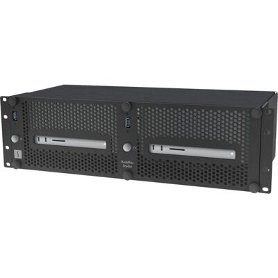 Sonnet RackMac Studio Montagekit - 3U Stahl Schwarz Sonnet RackMac Studio Montagekit - 3U Stahl Schwarz