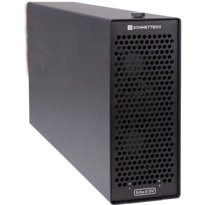 Sonnet Echo II DV Schwarz Aluminium - Thunderbolt PCIe System Sonnet Echo II DV Schwarz Aluminium - Thunderbolt PCIe System