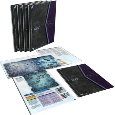 Ensemble de Livres de Surface de Jeu Frosthaven - Accessoire de Jeu - Publicité Ensemble de Livres de Surface de Jeu Frosthaven - Accessoire de Jeu - Publicité
