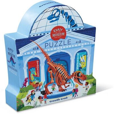 Puzzle Crocodile Creek 4063-1 - 48 pièces - Musée Dinosaures - Publicité Puzzle Crocodile Creek 4063-1 - 48 pièces - Musée Dinosaures - Publicité