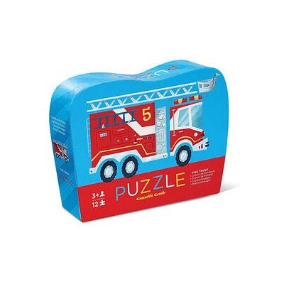 Crocodile Creek hasičské auto puzzle - 12 dílků - Děti Crocodile Creek hasičské auto puzzle - 12 dílků - Děti