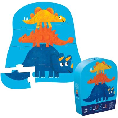Crocodile Creek Dino Friends Mini Puzzle - Puzzle Crocodile Creek Dino Friends Mini Puzzle - Puzzle