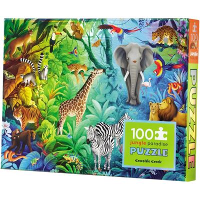 Rompecabezas Unicornio Brillante de Crocodile Creek - 60 piezas Rompecabezas Unicornio Brillante de Crocodile Creek - 60 piezas