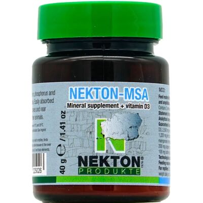 Nekton Msa - 40g Vogel- & Reptielsupplement Nekton Msa - 40g Vogel- & Reptielsupplement