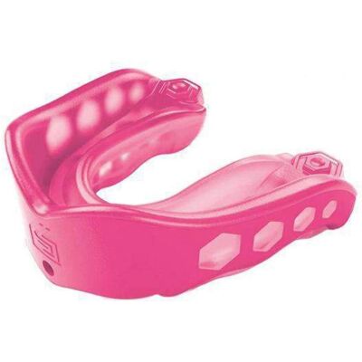 Shock Doctor Gel Max Jugend-Mundschutz Pink - Junior Shock Doctor Gel Max Jugend-Mundschutz Pink - Junior