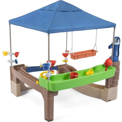 STEP2 Domek wodny - Pump & Splash Shady Oasis - Trwała zabawka wodna na zewnątrz STEP2 Domek wodny - Pump & Splash Shady Oasis - Trwała zabawka wodna na zewnątrz