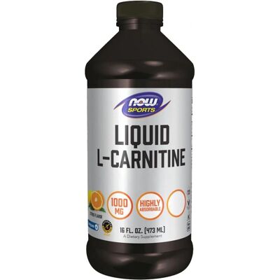 NOW Foods L-Carnitine Liquide - Saveur Agrumes - 1000 mg - 946 ml - Publicité NOW Foods L-Carnitine Liquide - Saveur Agrumes - 1000 mg - 946 ml - Publicité