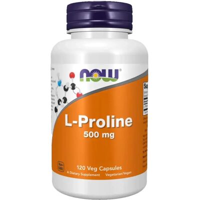 Now Foods L-Proline 500 mg - Kollagenunterstützung Now Foods L-Proline 500 mg - Kollagenunterstützung