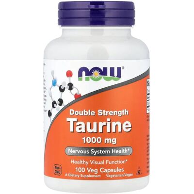 Now Foods Taurine 1000 mg Dvojitá Síla - Doplněk stravy Now Foods Taurine 1000 mg Dvojitá Síla - Doplněk stravy