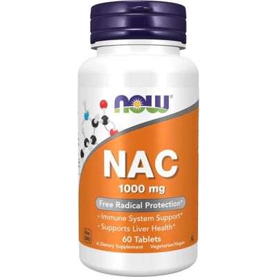 Now Foods N-Acetyl-Cysteine - 1000 Mg - 60 VegCaps - Dietary Supplement Now Foods N-Acetyl-Cysteine - 1000 Mg - 60 VegCaps - Dietary Supplement