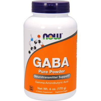 Now Foods GABA 170g - Potravinový doplněk Now Foods GABA 170g - Potravinový doplněk