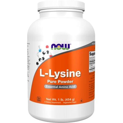 Now Foods L-Lysina Polvere - Supporta Collagene, Immunità & Ossa Now Foods L-Lysina Polvere - Supporta Collagene, Immunità & Ossa