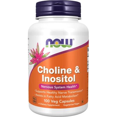 Now Foods Cholin & Inositol 500 mg - Gehirn & Nervenschutz Now Foods Cholin & Inositol 500 mg - Gehirn & Nervenschutz