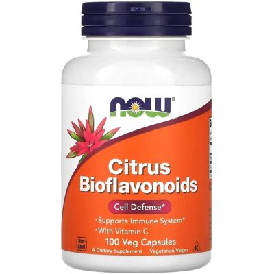 NOW Foods Citrus Bioflavonoids - 700 mg - 100 Kapslí - Doplněk stravy NOW Foods Citrus Bioflavonoids - 700 mg - 100 Kapslí - Doplněk stravy