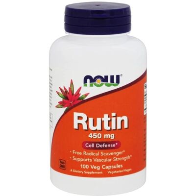 Now Foods Rutin 450 mg Vegansk doplněk stravy - Cévní zdraví Now Foods Rutin 450 mg Vegansk doplněk stravy - Cévní zdraví