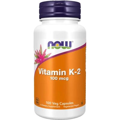 Now Foods Vitamin K-2 100 mcg - Potravinový doplněk Now Foods Vitamin K-2 100 mcg - Potravinový doplněk