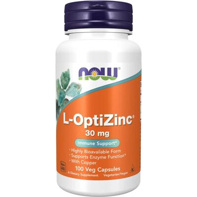 Teď! Teď Doplněk stravy L-optizinc 30 mg s mědí - Doplněk stravy Teď! Teď Doplněk stravy L-optizinc 30 mg s mědí - Doplněk stravy