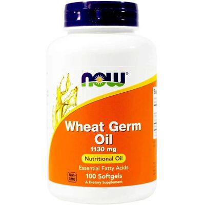Huile de germe de blé Now Foods 1130 mg - Complément alimentaire - Publicité Huile de germe de blé Now Foods 1130 mg - Complément alimentaire - Publicité