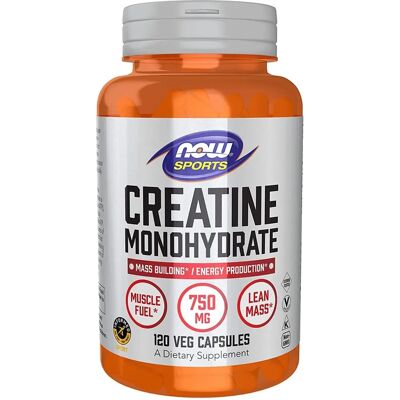 Now Foods Creatine Monohydrate - 750 mg, 120 Veggie Capsules Now Foods Creatine Monohydrate - 750 mg, 120 Veggie Capsules