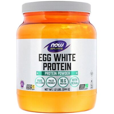 NOW Foods Egg White Protein Unflavored Powder - Protein Powder NOW Foods Egg White Protein Unflavored Powder - Protein Powder
