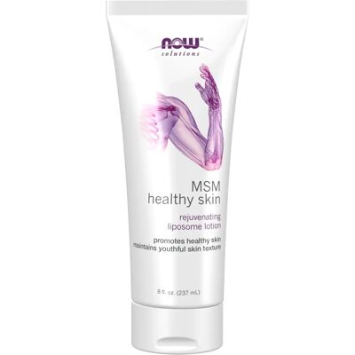 NOW Foods MSM Healthy Skin Liposomal Lotion - 8 fl oz NOW Foods MSM Healthy Skin Liposomal Lotion - 8 fl oz