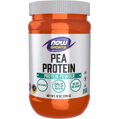 Now Foods, Sports, Erbsenprotein - Ungesüßt - 340 g Now Foods, Sports, Erbsenprotein - Ungesüßt - 340 g
