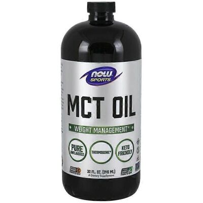 NOW Foods MCT Öl Flüssig 32oz - Unterstützt Gewichtsmanagement & Keto NOW Foods MCT Öl Flüssig 32oz - Unterstützt Gewichtsmanagement & Keto