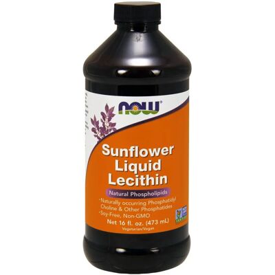 Now Foods Solsikkefrø Flytende Lecitin (473ml) Now Foods Solsikkefrø Flytende Lecitin (473ml)