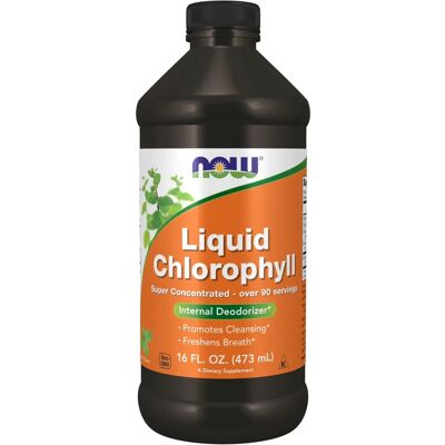 Now Foods Flytande Klorofyll Mint Smak (473ml) Now Foods Flytande Klorofyll Mint Smak (473ml)