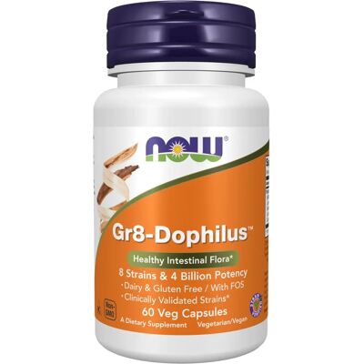 NOW Foods BI4182 Probiótico Recubierto de Entero - Suplementos Dietéticos NOW Foods BI4182 Probiótico Recubierto de Entero - Suplementos Dietéticos