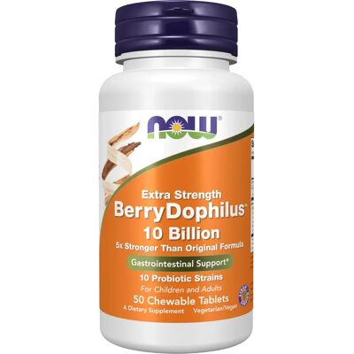 Now Foods BerryDophilus 10 Miliardů - Probiotický Doplněk Now Foods BerryDophilus 10 Miliardů - Probiotický Doplněk