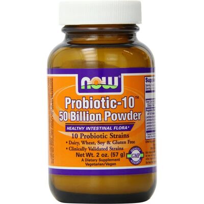 NOW Foods Probiotique-10 50 Milliards - Complément alimentaire - Publicité NOW Foods Probiotique-10 50 Milliards - Complément alimentaire - Publicité