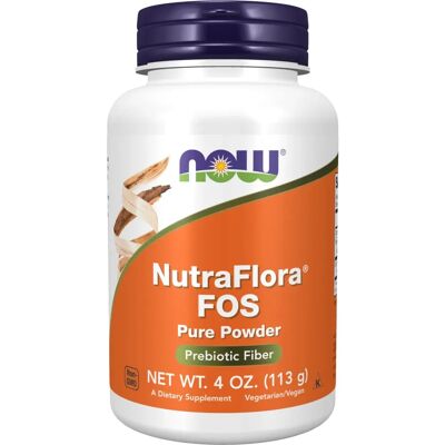 Now! NutraFlora FOS Präbiotische Pulver - 113g - Verdauungsfördernd Now! NutraFlora FOS Präbiotische Pulver - 113g - Verdauungsfördernd