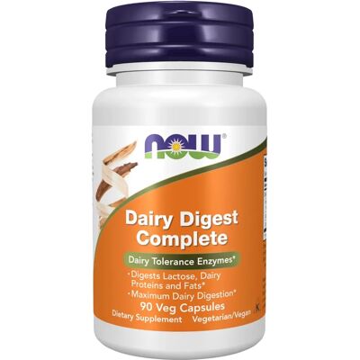 Now Foods Dairy Digest Complete - Suplemento para la digestión de lácteos Now Foods Dairy Digest Complete - Suplemento para la digestión de lácteos