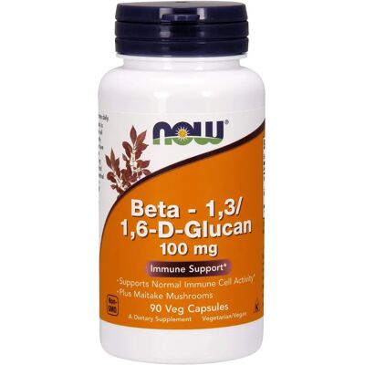 Now Foods Beta-1,3/1,6-D-Glucan - Soutien immunitaire - Végétarien/Végane - Publicité Now Foods Beta-1,3/1,6-D-Glucan - Soutien immunitaire - Végétarien/Végane - Publicité
