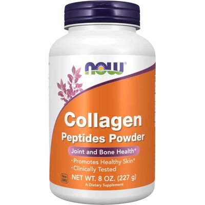 NOW Foods Kollagen Peptide Pulver - 8 Unzen - Nahrungsergänzung NOW Foods Kollagen Peptide Pulver - 8 Unzen - Nahrungsergänzung